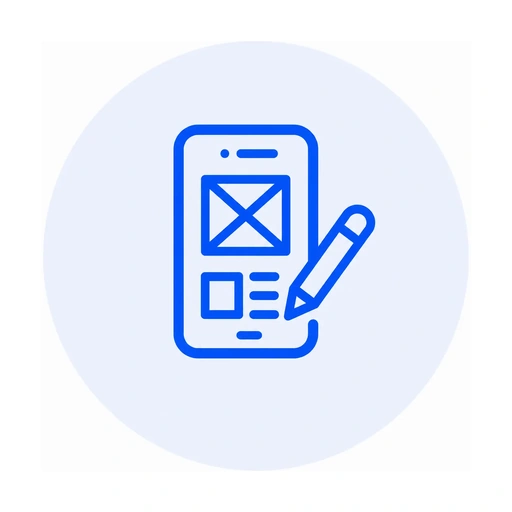 Website design icon